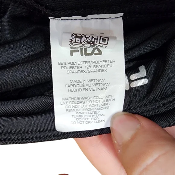 Fila Athletic Capris | Woman's Medium | Sport / Yoga / Athleisure | black | - Picture 8 of 8
